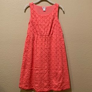 Maternity Dress- Salmon Color, Size M